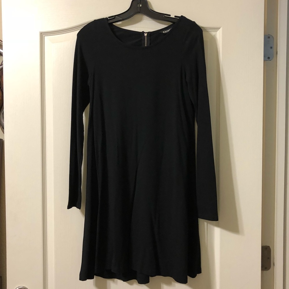 Express knit swing dress